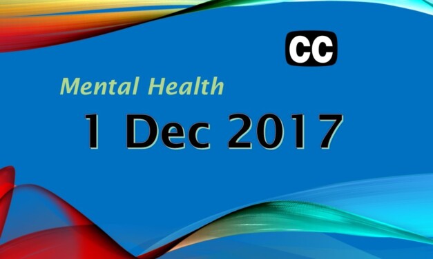Diary 1 Dec 2017