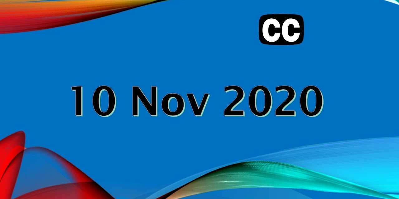 Diary 10 November 2020 #Live