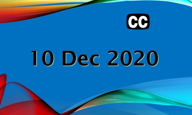Diary 10 December 2020 #Live