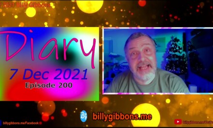 Diary 7 Dec 2021 – Episode 200 – The long and winding road