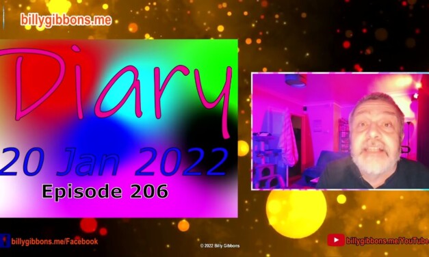 Diary 20 Jan 2022 – Episode 206
